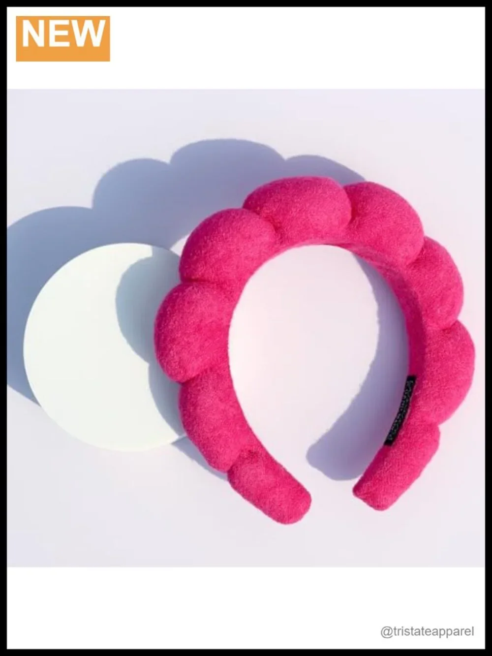 Spa Headband Puffy Terry Cloth Makeup Face Wash Skincare